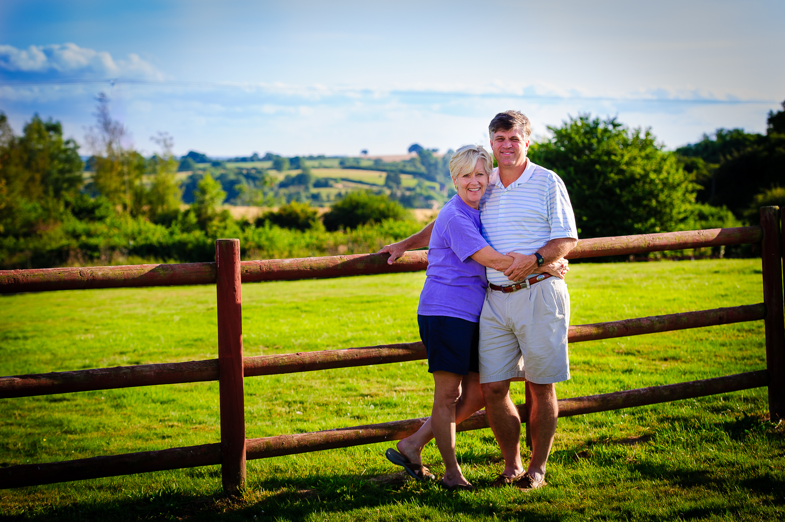 Pastor Jim Barnes and his wife, Jane
