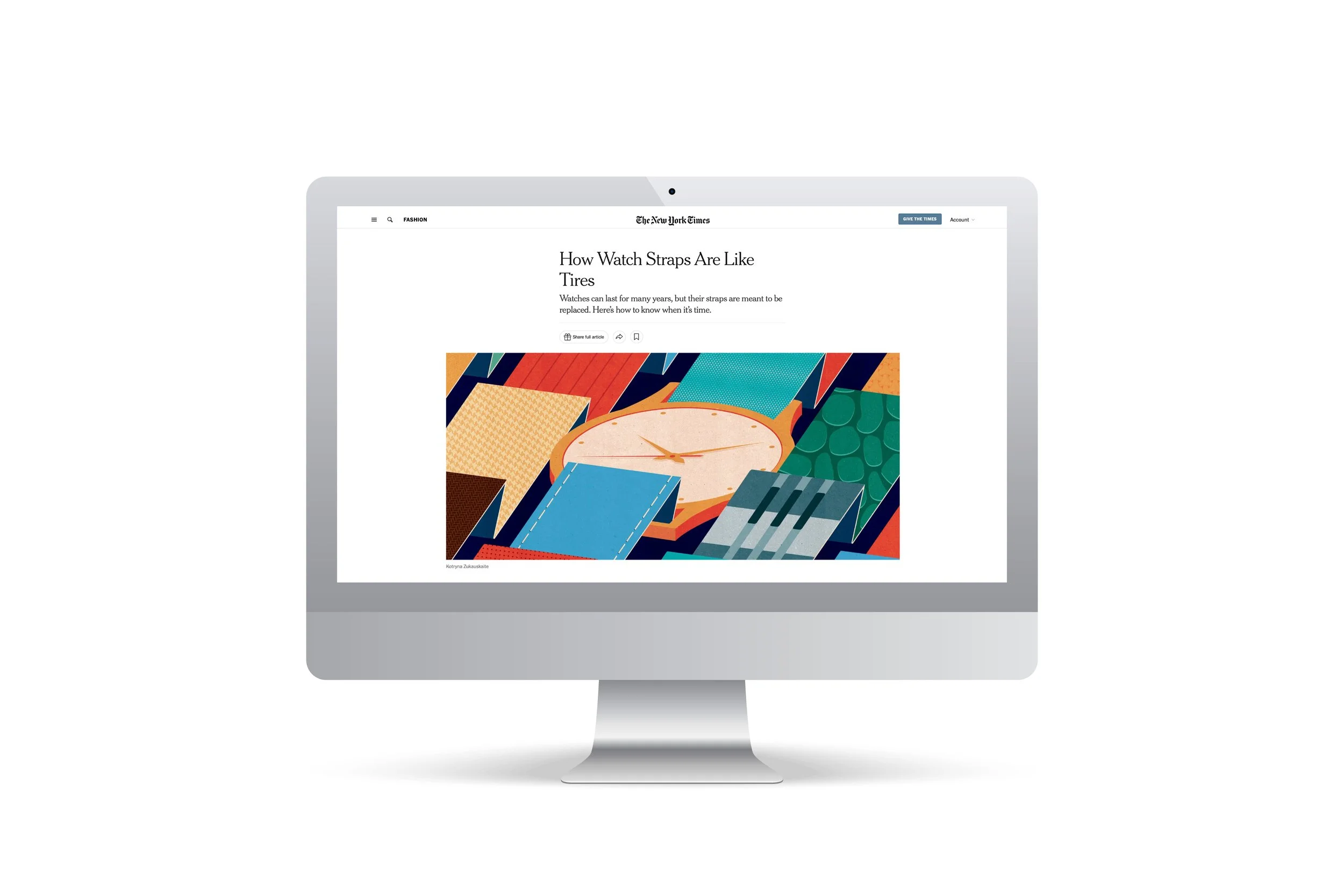 Kotryna Zukauskaite editorial healthcare  illustrator