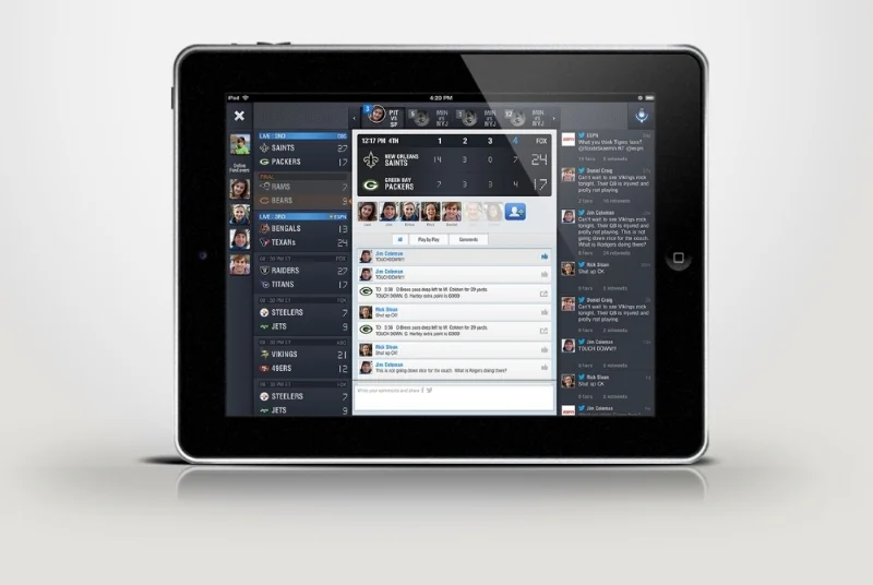 Fankave Sports iPad App&nbsp;(Click to view)