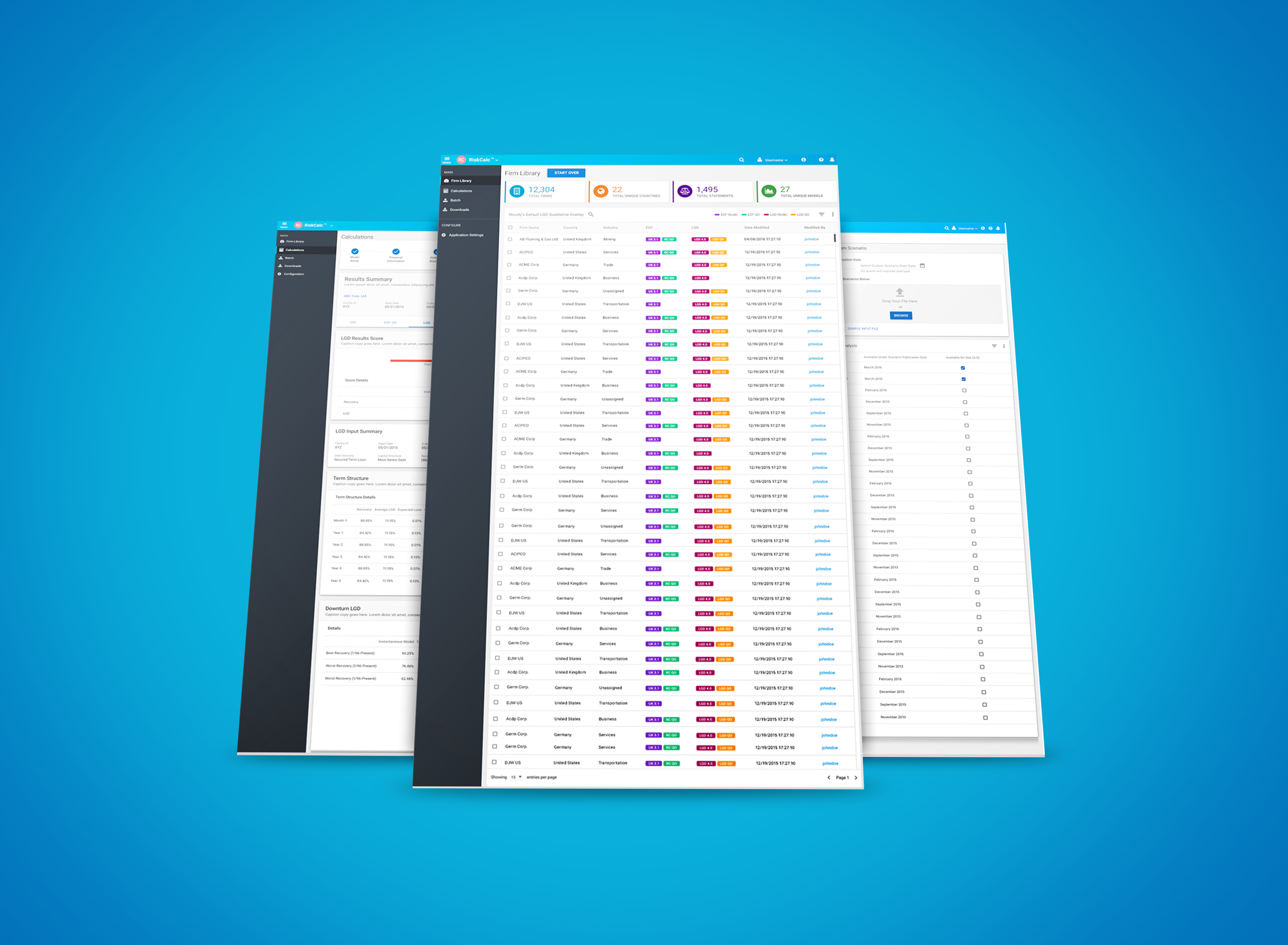 Unified UI, Consistent Workflows (Material Design / Angular Material Framework)
