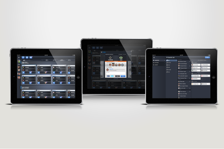 Fankave App Screens