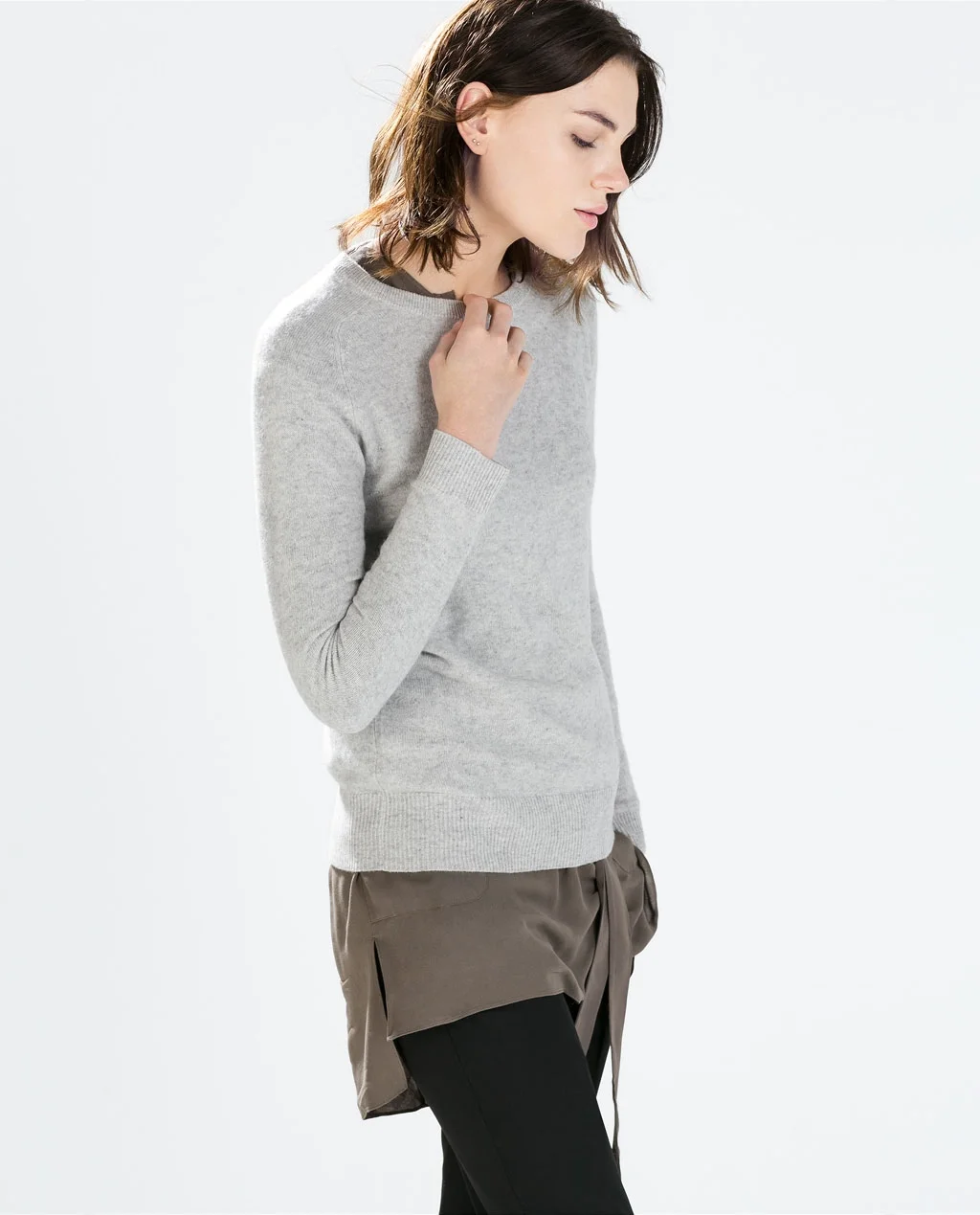 Zara - Cashmere Sweater £89.99 also in navy.