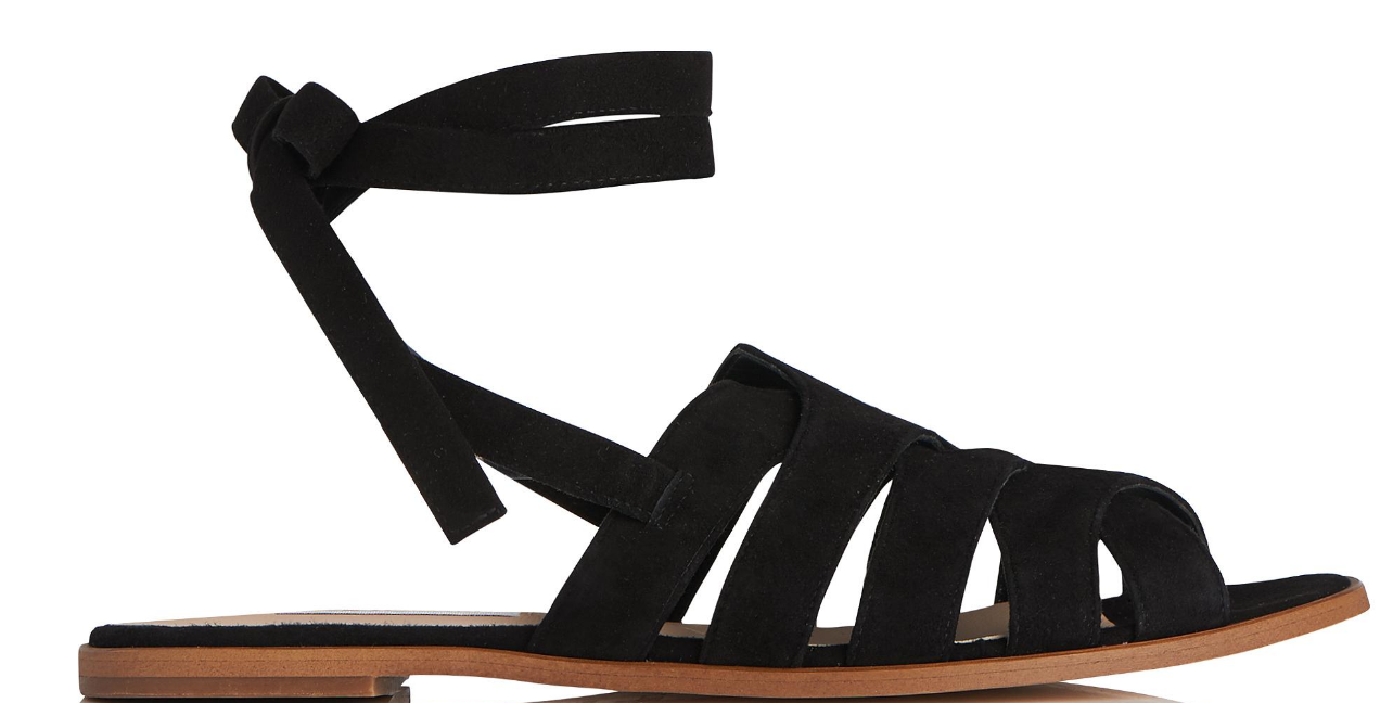 3 of the best Flat Black Sandals