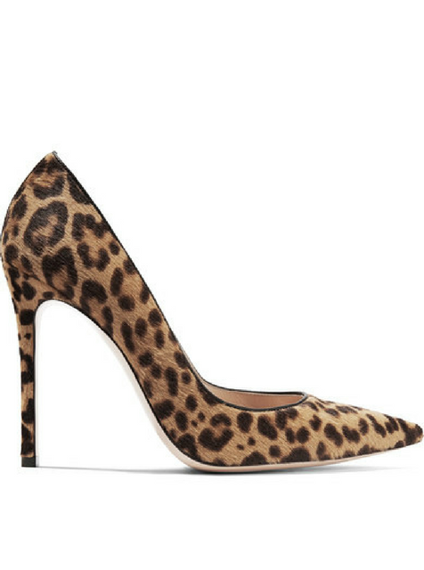 leopard kitten heels