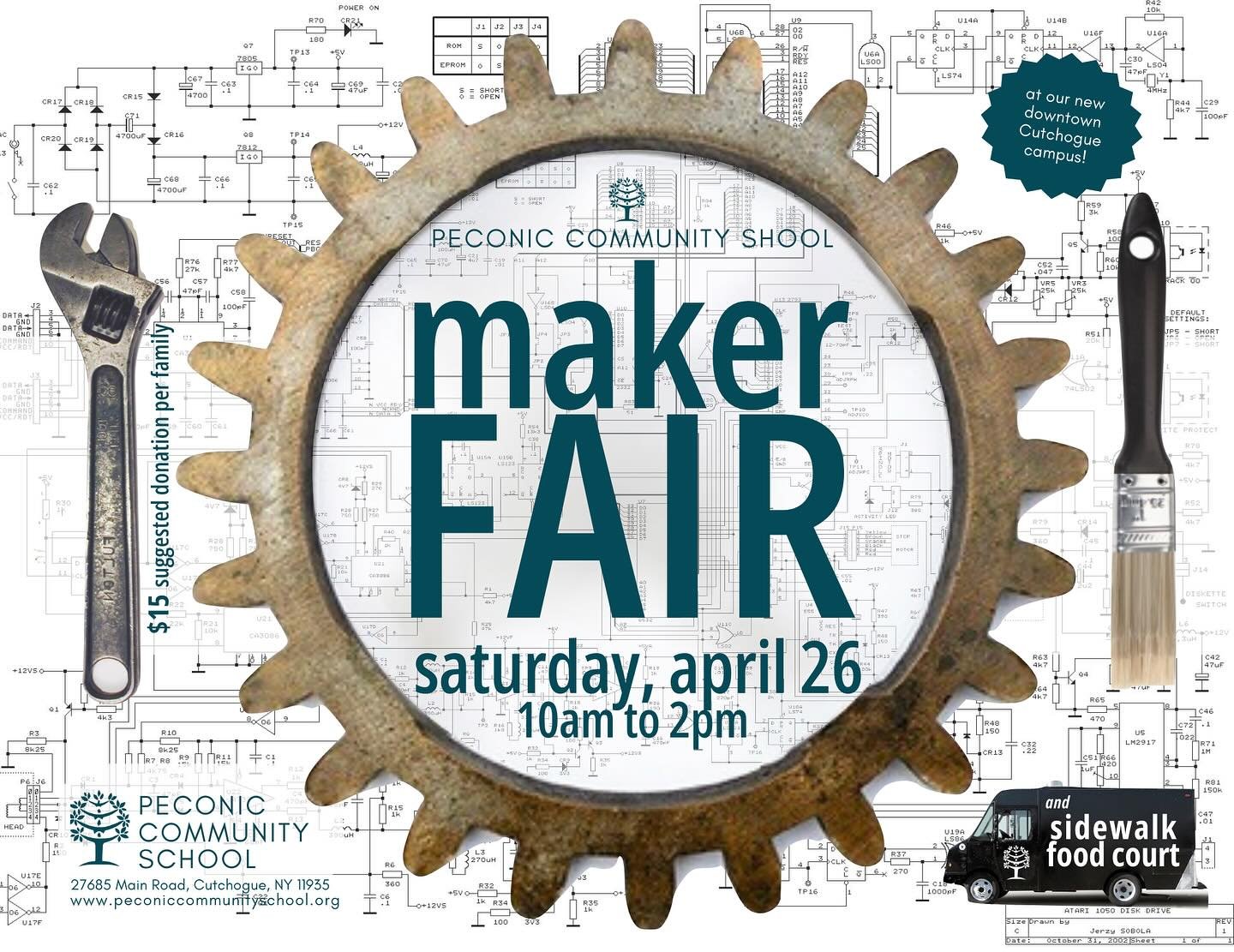 📣CALLING ALL MAKERS!! We&rsquo;re thrilled to announce our upcoming 6th Annual PCS Maker Fair, Saturday, April 26th! 
&nbsp;
We&rsquo;re reaching out to makers, tinkerers, artists, craftspeople, and innovators of all kinds to share their passions wi