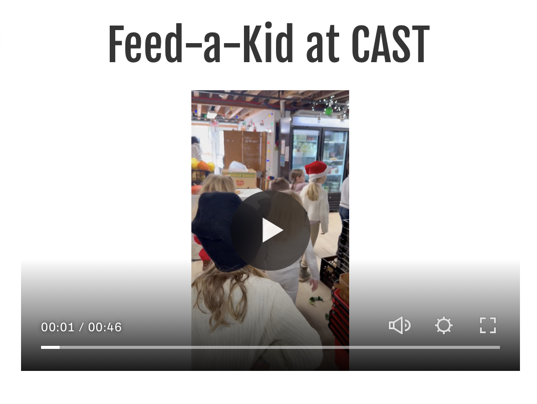 Feed-a-Kid at CAST 