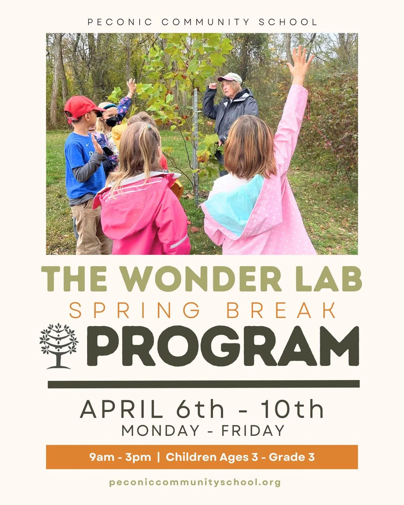🌱Spring break is right around the corner &mdash; and this year, PCS has something new in store.

Meet The Wonder Lab &mdash; a week-long spring break program for children ages 3 through Grade 3, where they explore, invent, build, and discover in an 