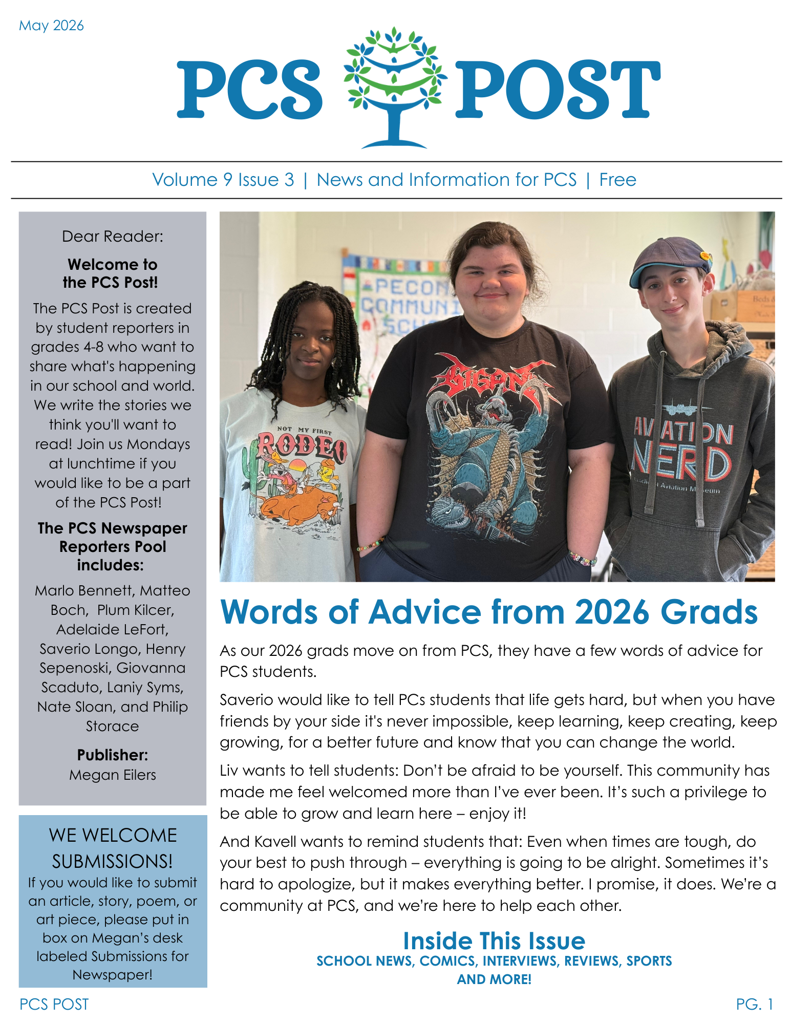 The PCS Post: May 2026