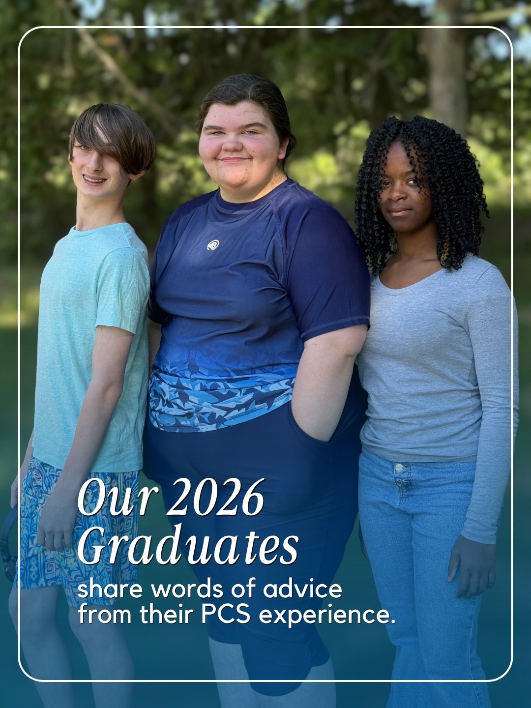 🎓It&rsquo;s time to celebrate our eighth grade graduates as they close this chapter of their PCS journey and become PCS alums. In looking back on what mattered most to them, how PCS shaped them, and what the students rising in their footsteps can ca