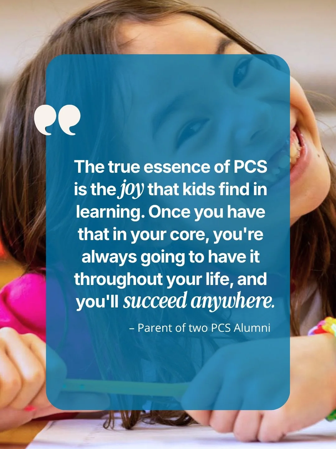 Yes, they&rsquo;re happy now, but will they be ready for high school (and college and careers)? It&rsquo;s a question we hear all the time. Fortunately, you don&rsquo;t have to take the answer from us. Our alumni parents speak to the full arc that a 
