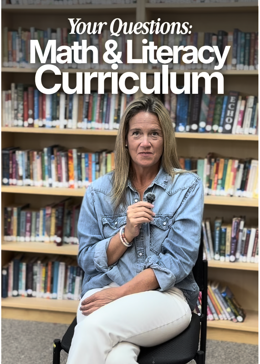 Math &amp; Literacy Curriculum at PCS