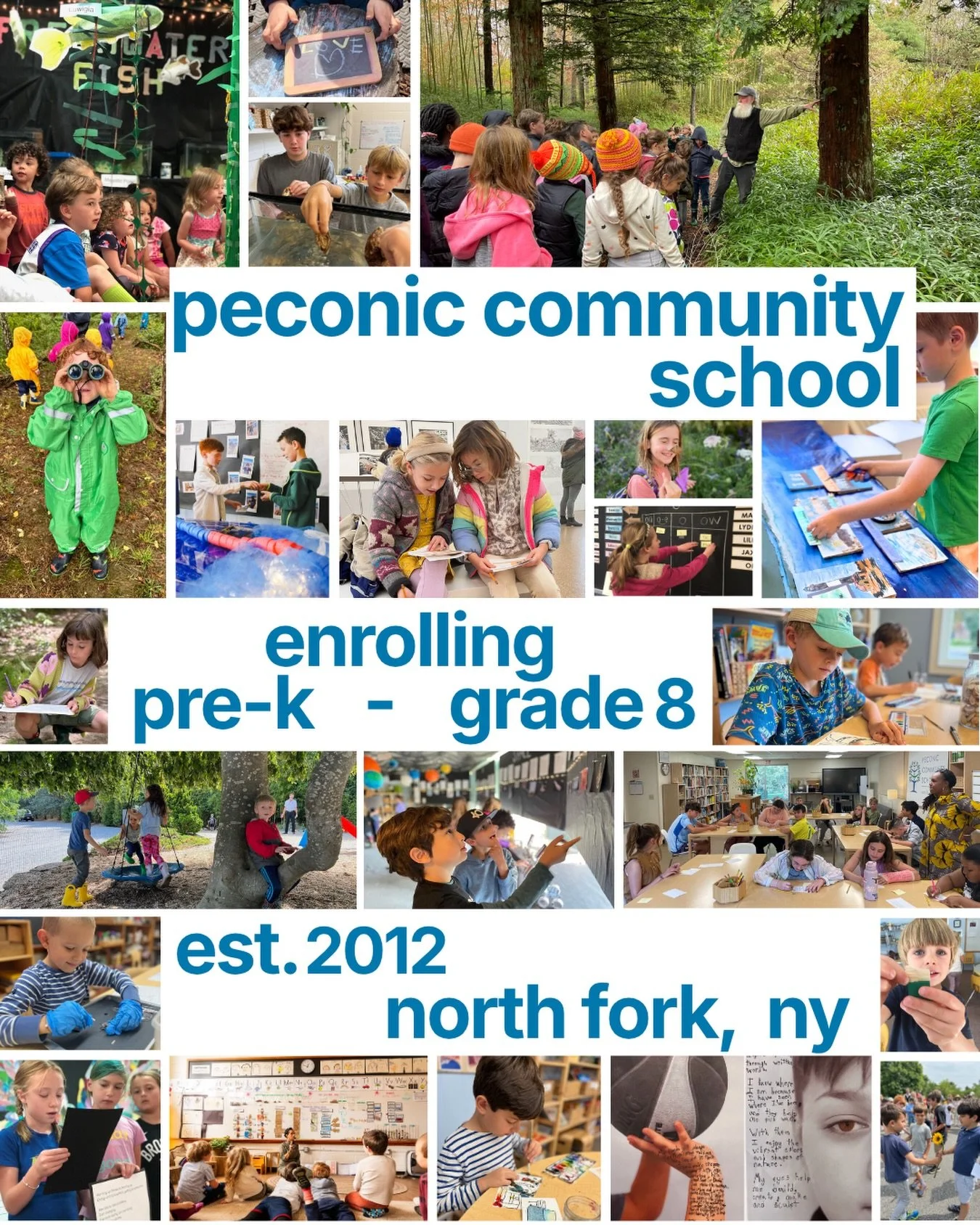 There&rsquo;s a different way to learn on the North Fork. Peconic Community School is one of the East End&rsquo;s leading progressive schools, housed on a 10+ acre campus in downtown Cutchogue and now entering its 15th school year. Serving students f
