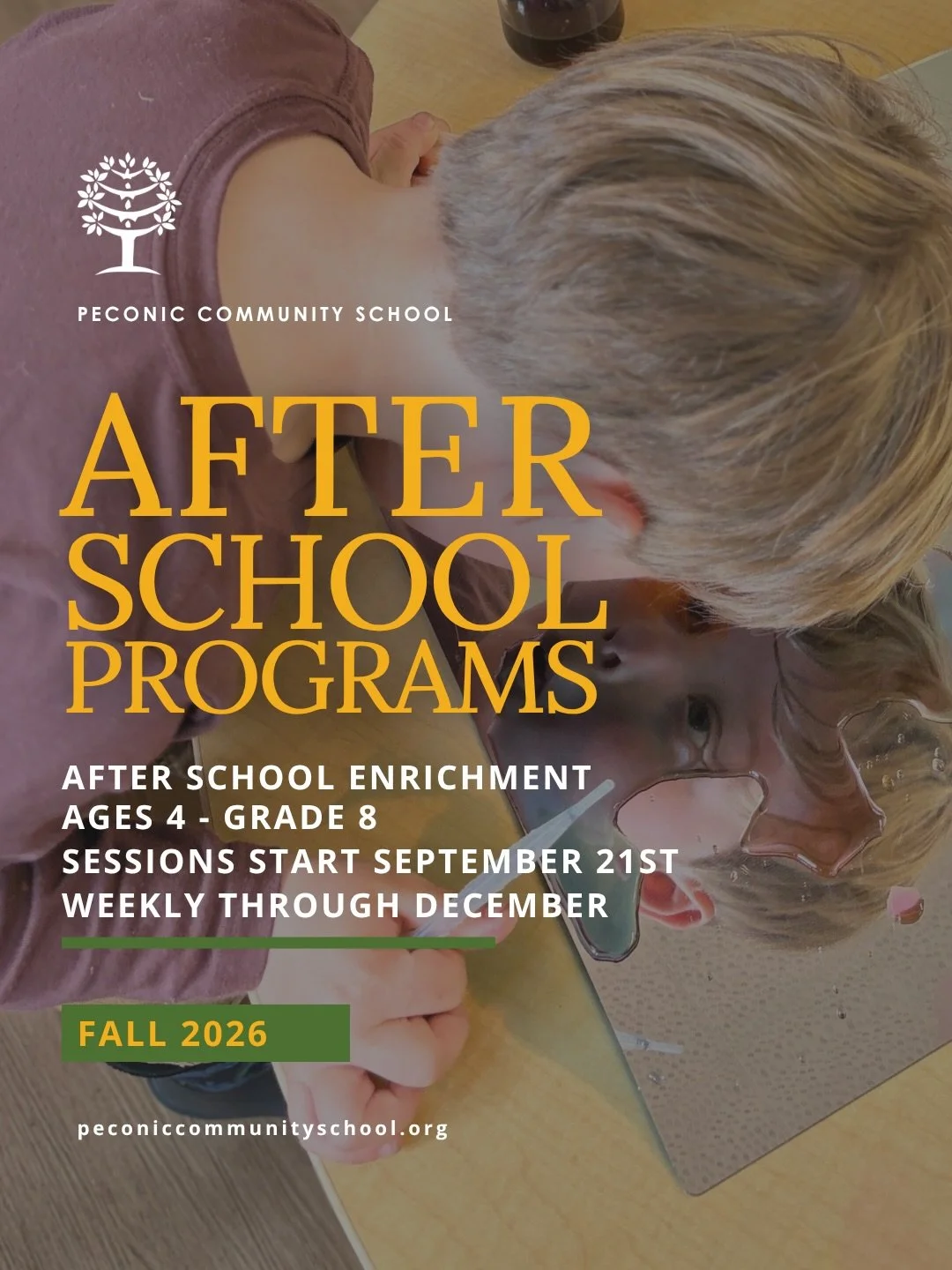 📣 After School registration is now open! Link in bio to register.⬆️ Community classes: all children welcome! Classes start Monday, September 21st and run weekly through December.

The PCS experience doesn&rsquo;t end at 3pm. Join us for this season&