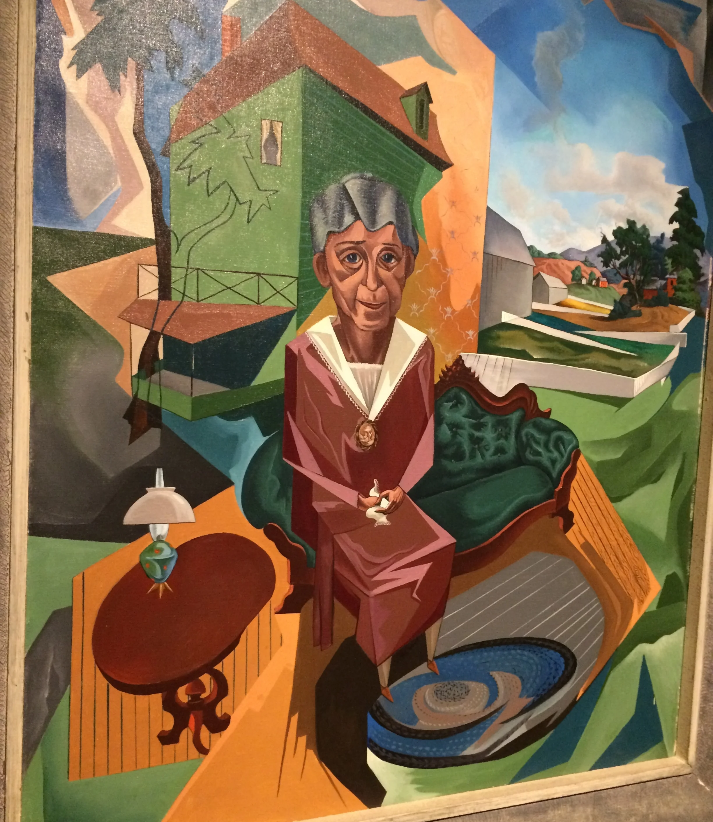 Francis colburn, social security, 1947. From Crash to creativity: the new deal in vermon t at the bennington museum.