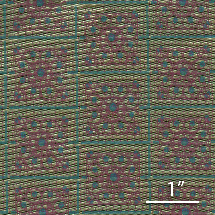 B-004 - rayon - olive bloom