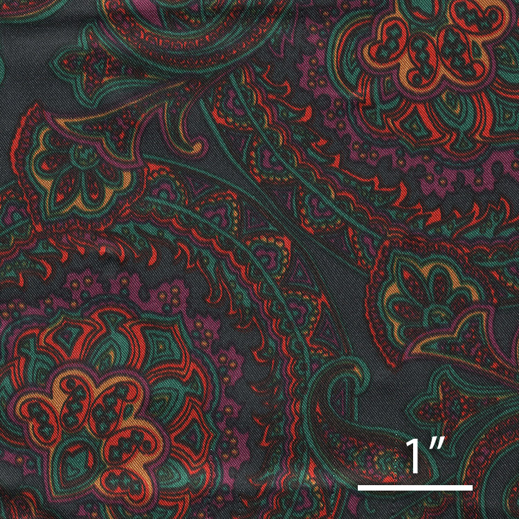 B-006 - satin blend - paisley