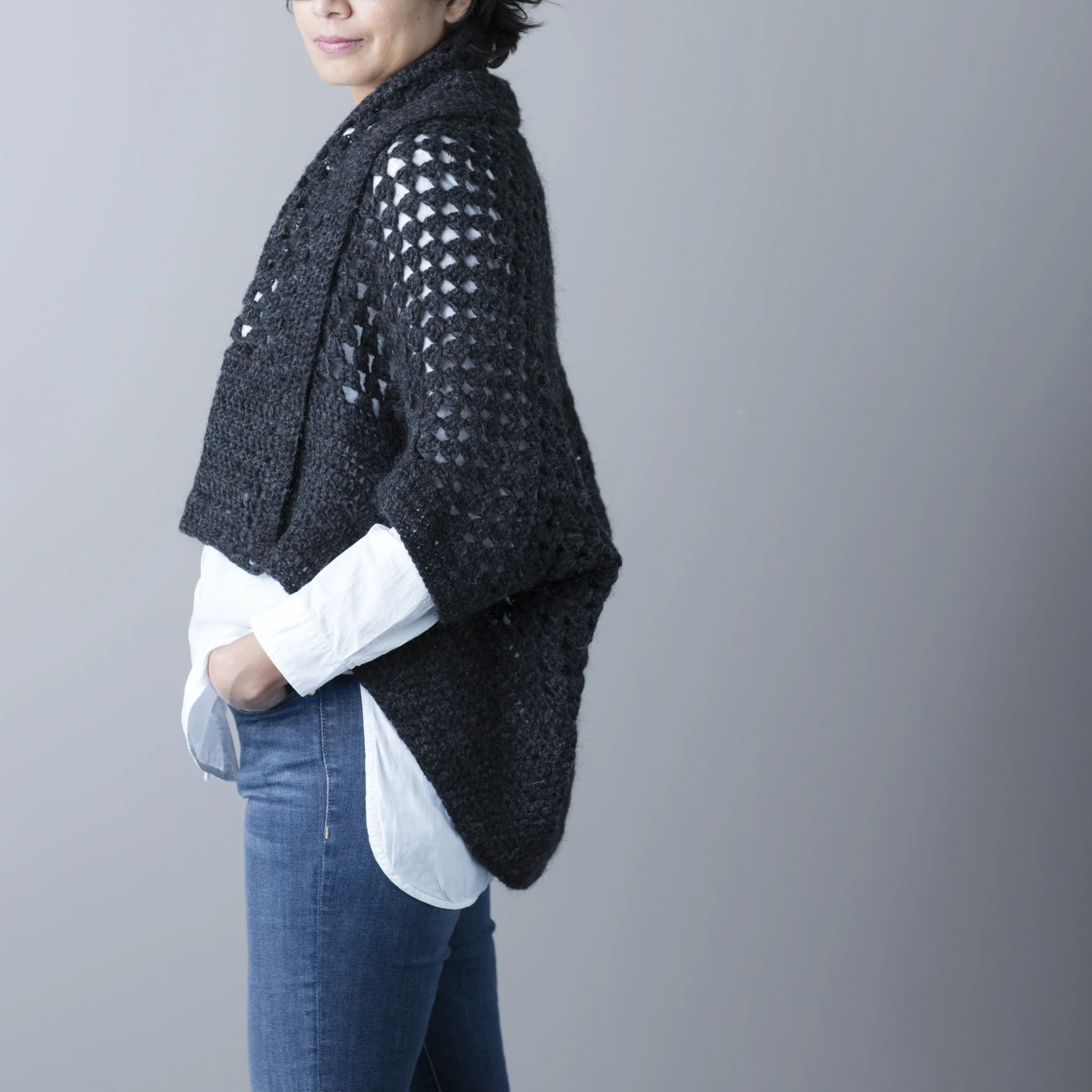Duo Two-Way Shrug by Rove Handmade