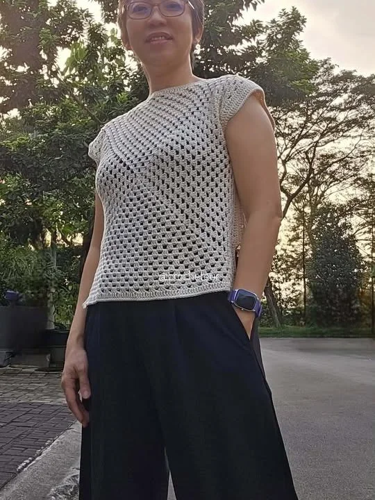 The #AmmaGrannySquareTop and #AmmaGrannySquareSweater pattern release is almost here. Testing is complete and I&rsquo;m just putting the final touches on the pattern. Shout out to my testers, whose sharp eyes and honest feedback have been invaluable.
