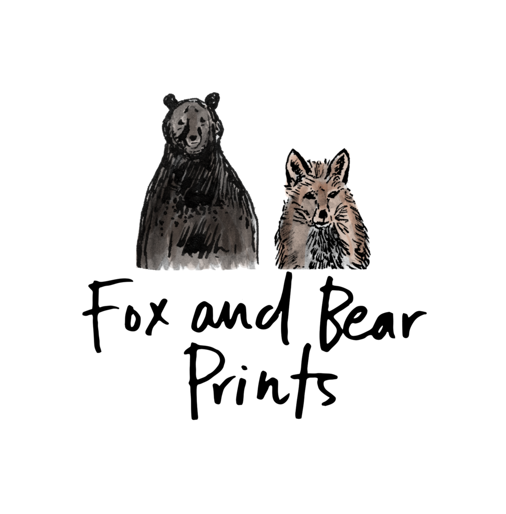 FOX AND BEAR PRINTS