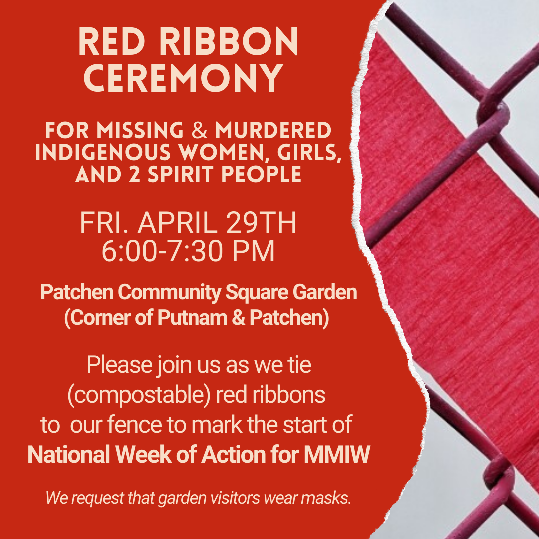 Red Ribbon Ceremony — Patchen Community Square