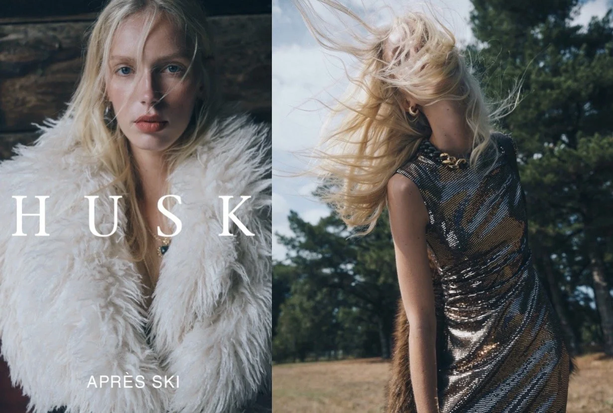 Husk Winter 26 Campaign with Simon Lekias 
