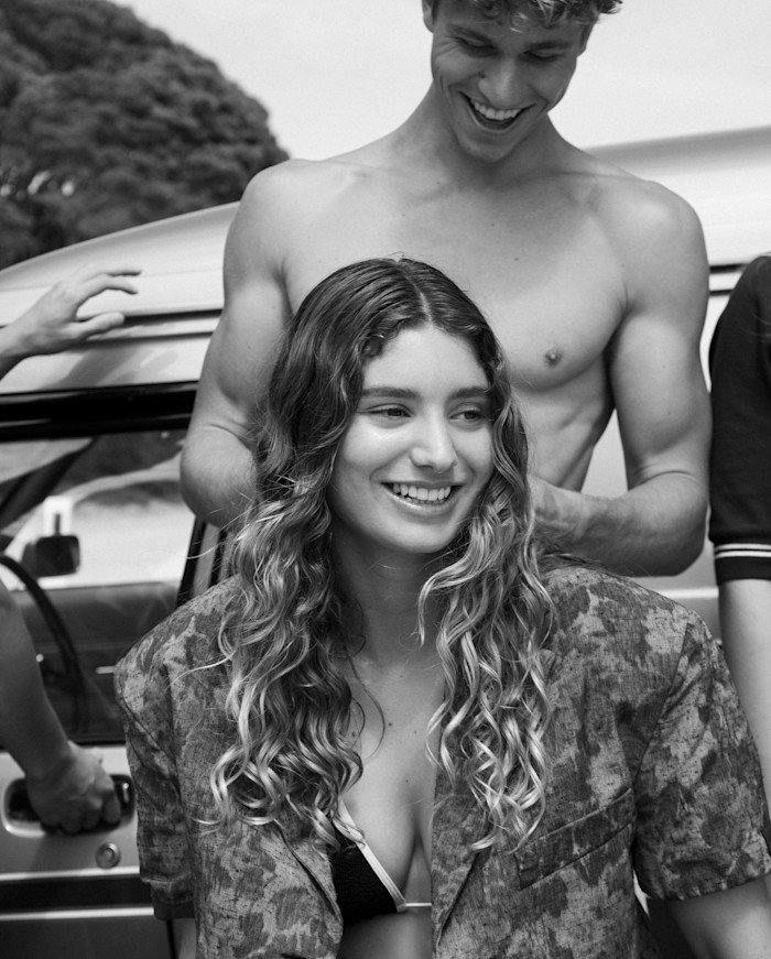  Style Director Isabella Kountoure, Stylist Nicola Neri, Hair by Lok Lau &amp; Beauty by Shella Ruby Martin, model Gabi Spake 