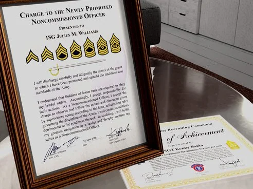 Certificates