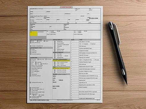 Forms and Print Design