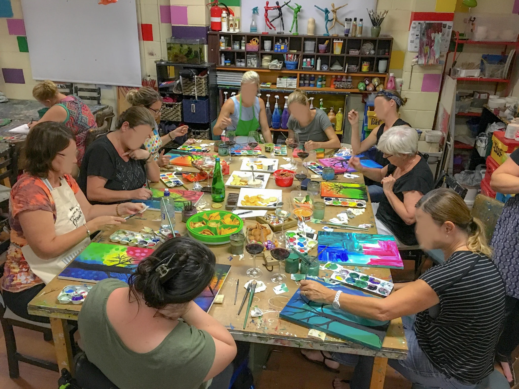 BOOK THE STUDIO   Looking for a space to host a party,&nbsp;work team building event, or mother's group meeting? You can book the studio during non-class hours to use the space for your needs!&nbsp;         2 hr session.
