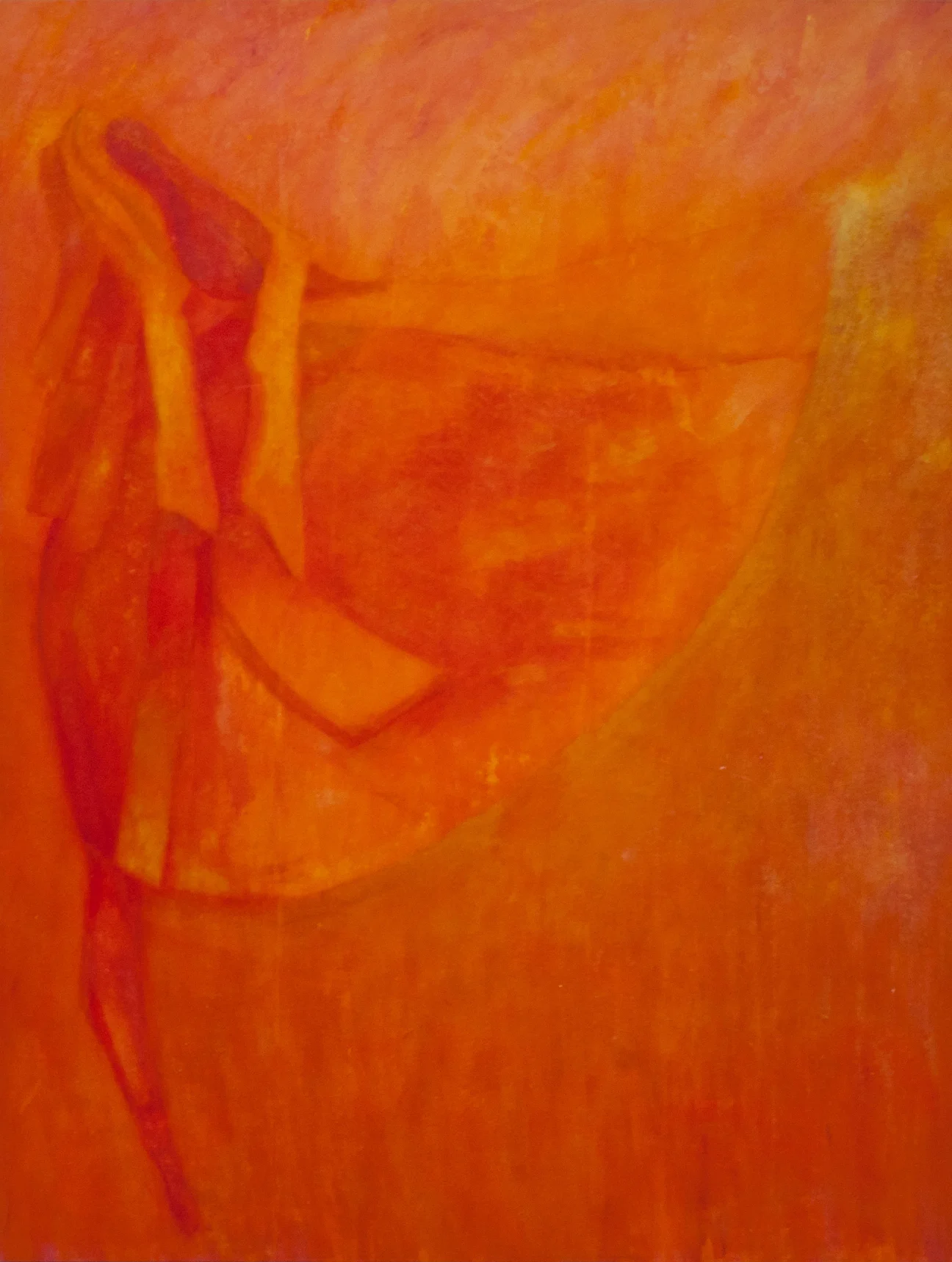Early Morning 1. 2012 Acrylic on calico 160 x 120cm