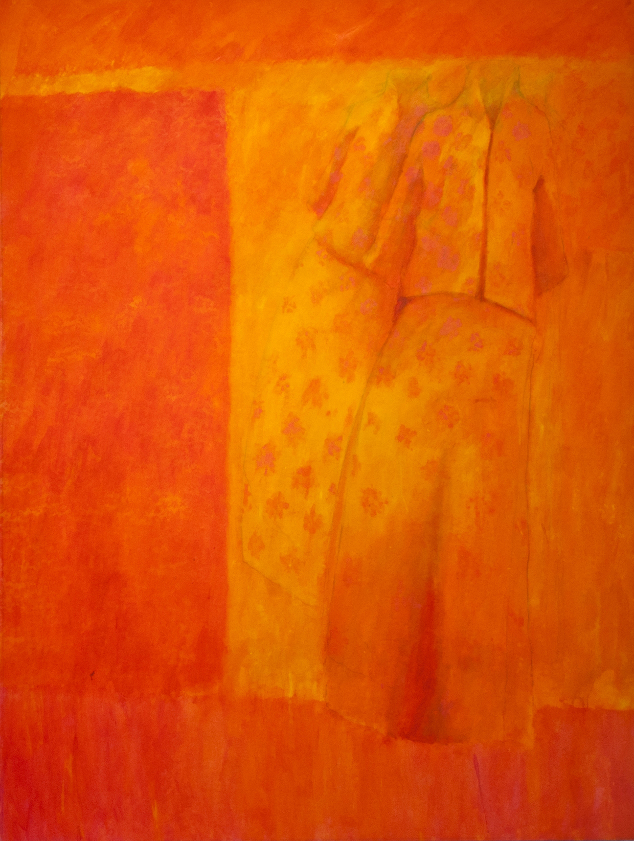  Fading 2. 2012 Acrylic on calico  160 x 120cm 