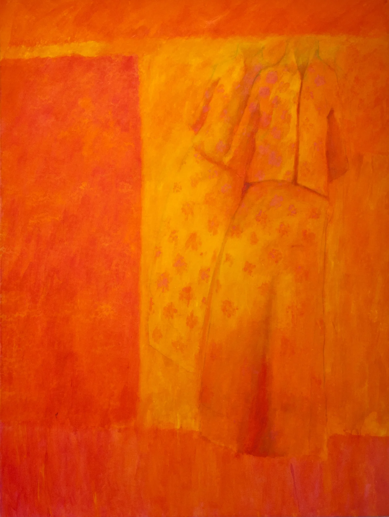 Fading 2. 2012 Acrylic on calico 160 x 120cm