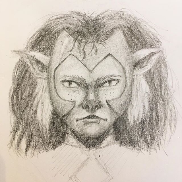 Someone get this cat some therapy! And maybe a girlfriend. #catra #shera #drawing #pencildrawing #art #myart #fanart