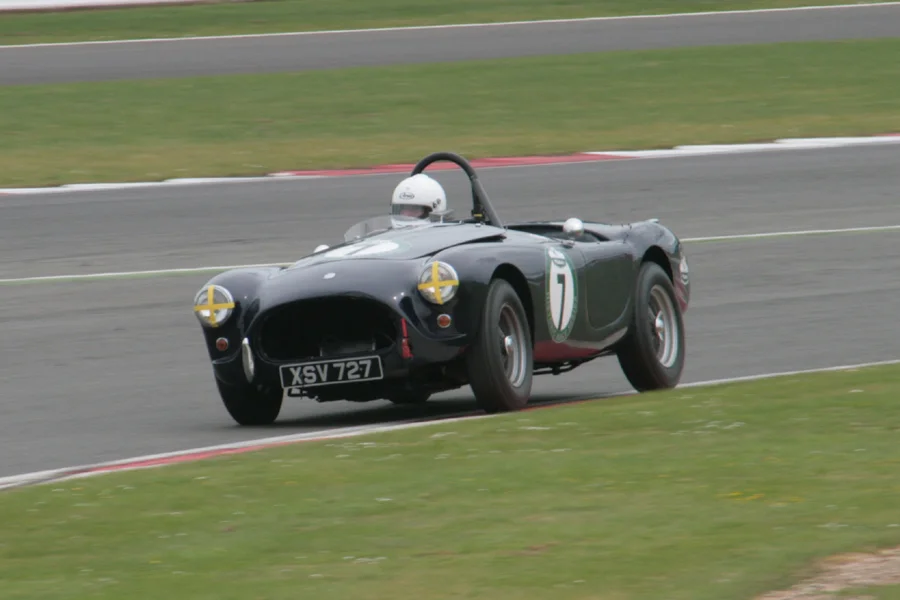 Andy Shepherd, always on it in the AC Ace - Photo - John Turner