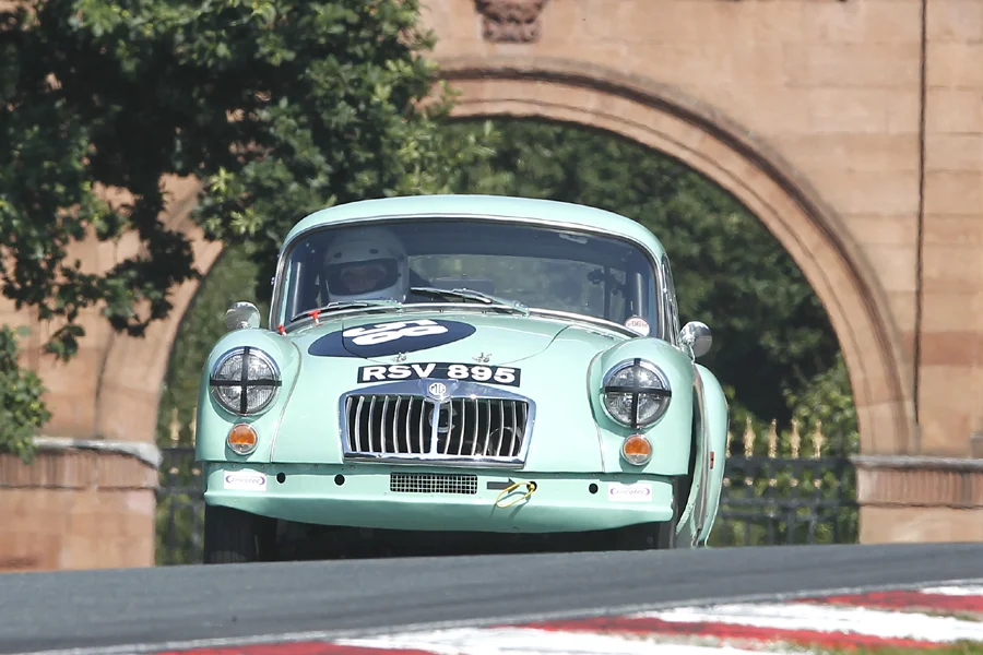 How good to see the MGAs coming out in force with us. Andy Moore in a beautiful Mick Walker photo