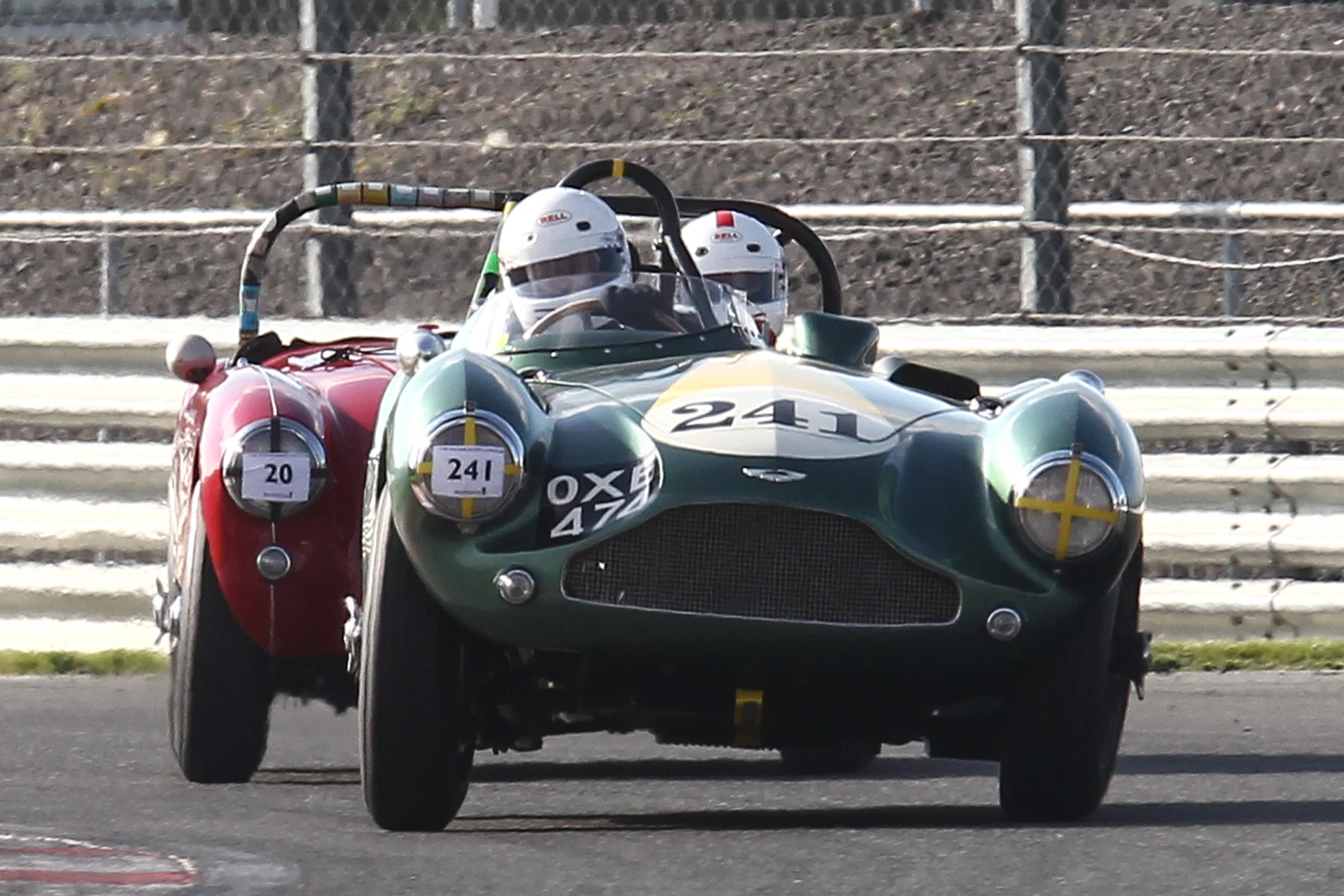 Back seat driver! Steve Boultbee-Brooks really didn't need Jonathan Abecassis telling him what revs to use! Great photograph by Richard Styles