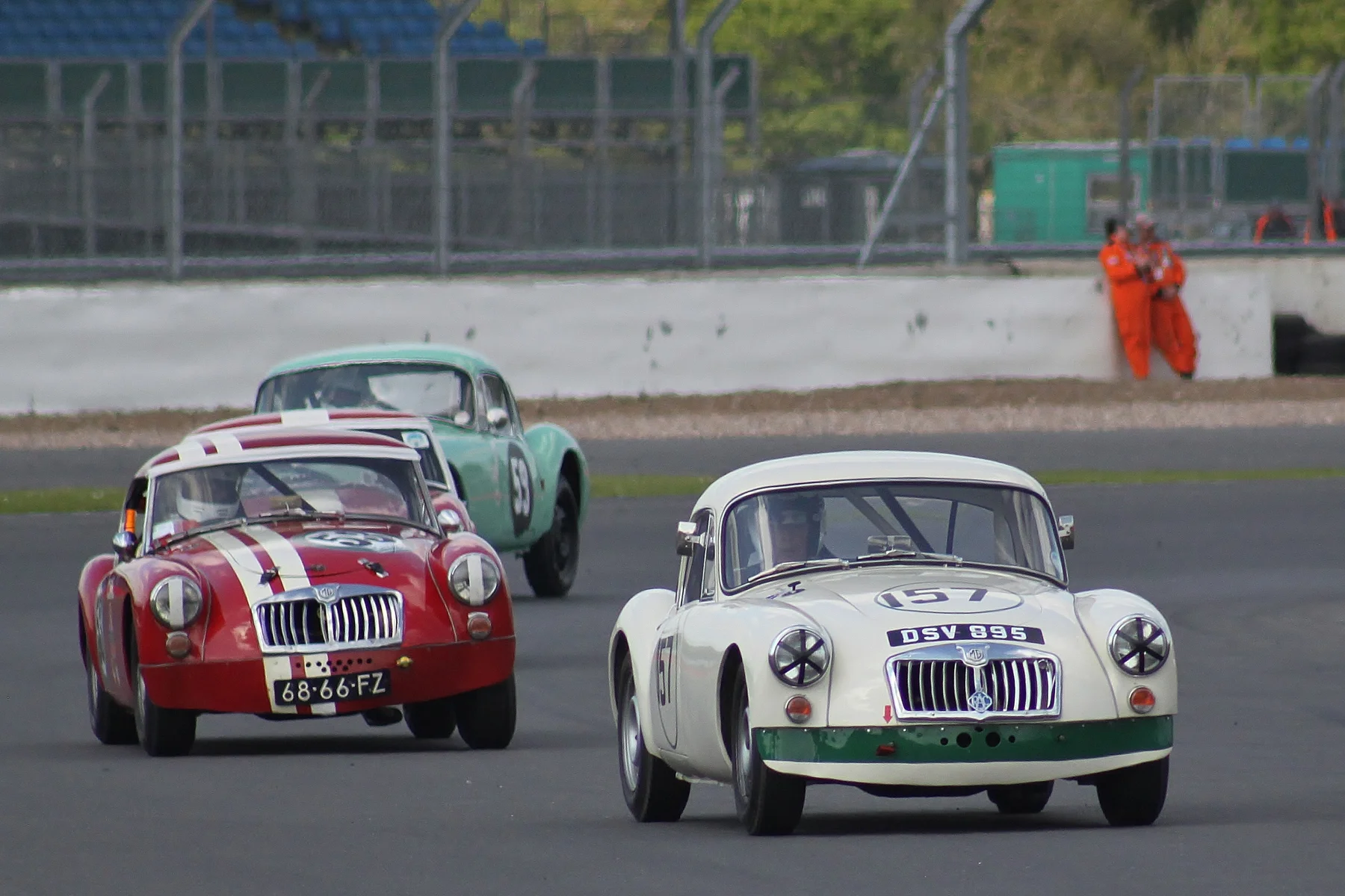 MG Marvels Team, led here by Simon Gurney - Photo - Bob Bull