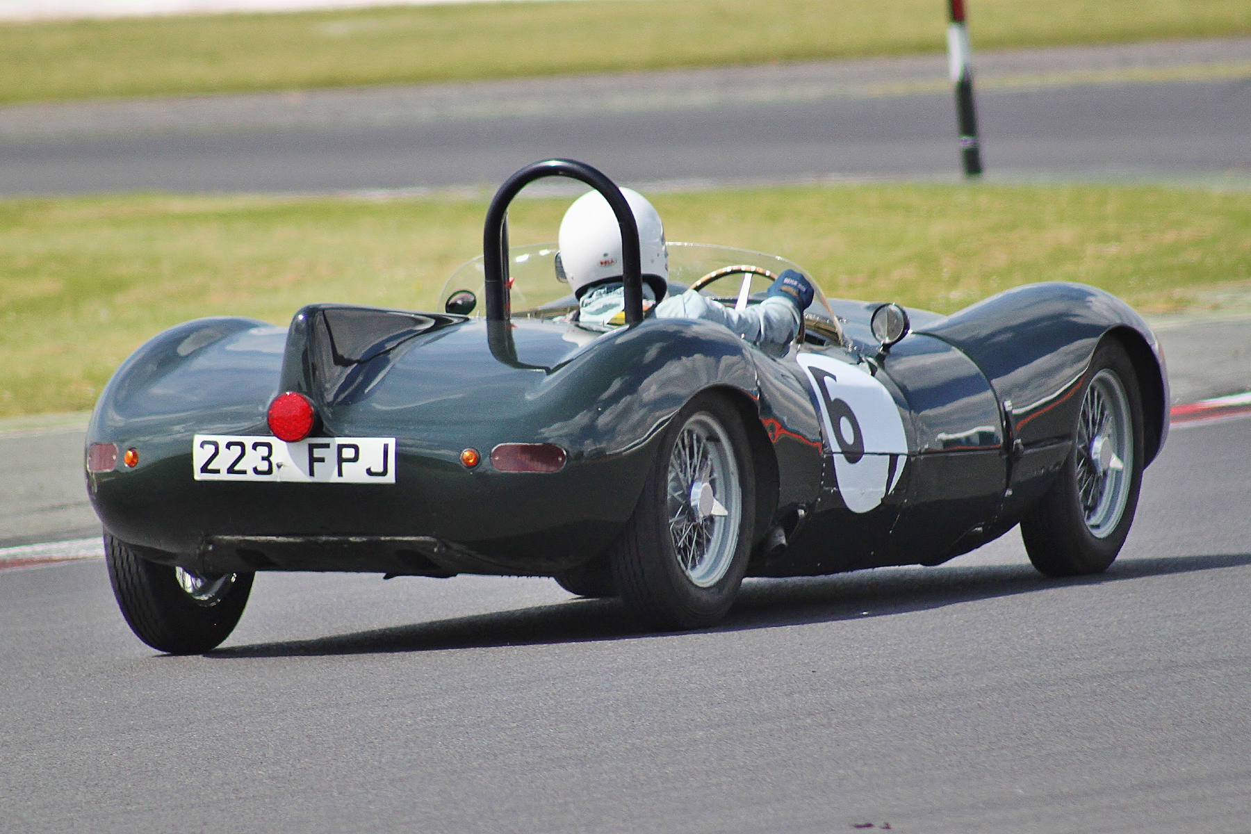 Howard Maguire drove the MG Playford to a fine 6th place. Photo - Bob Bull
