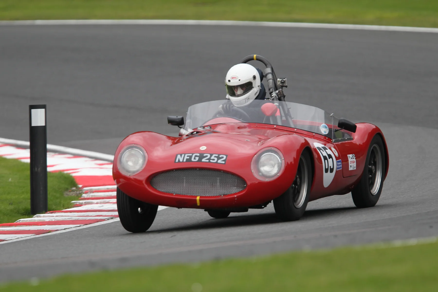 Stephen Cooper in his FISCAR FLIER, the Cooper MG. Photo - Mick Walker