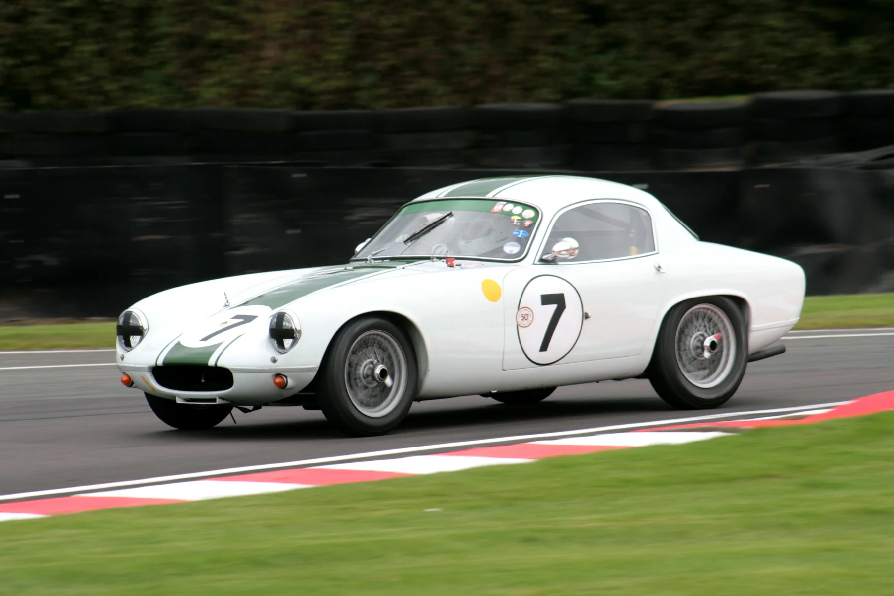 Barry Dye learning the art of Elite driving heads into Britten's. Photo - John Turner