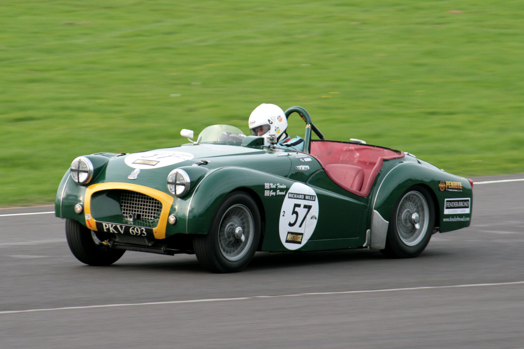 Great to see Neil Fender out in the TR2. He qualified 20th and finished 17th Photo - John Turner