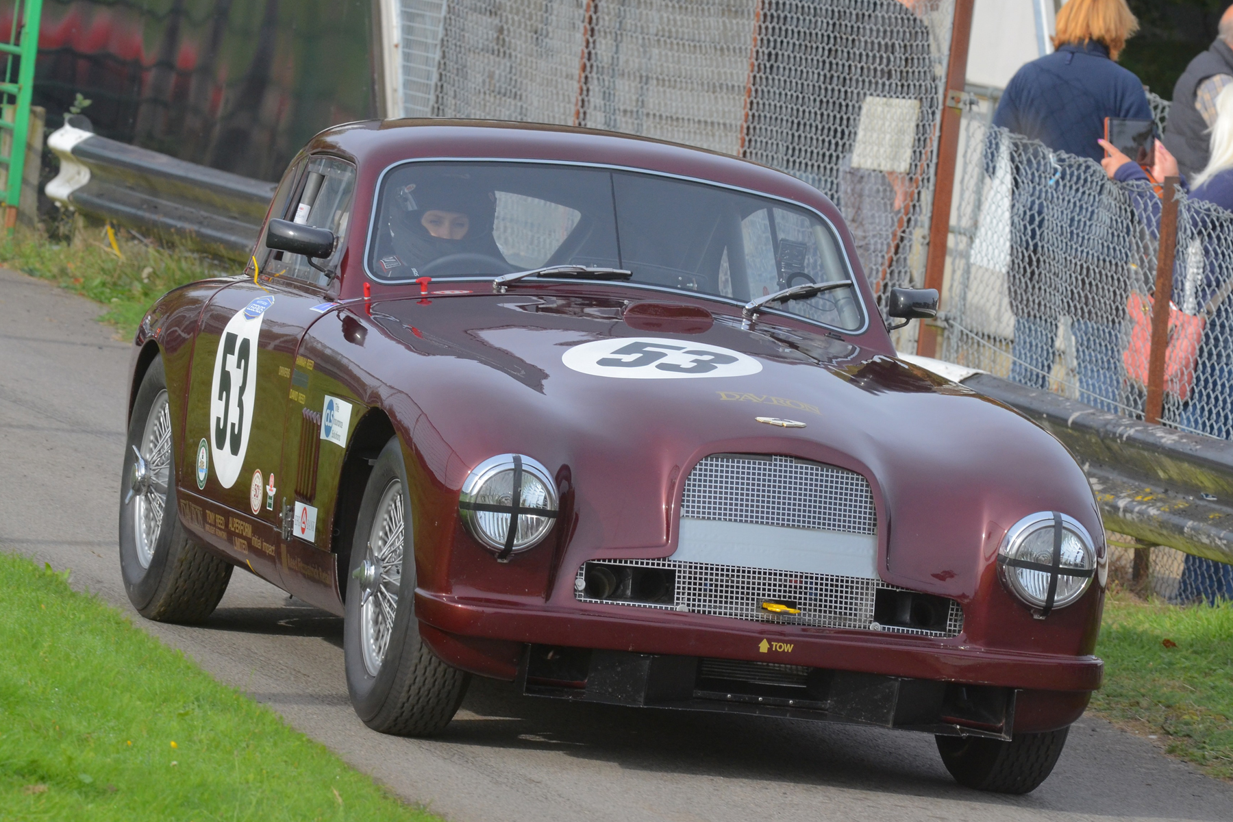 Hannah Reed takes the DB2 out for qualifying Photo - Ollie Read