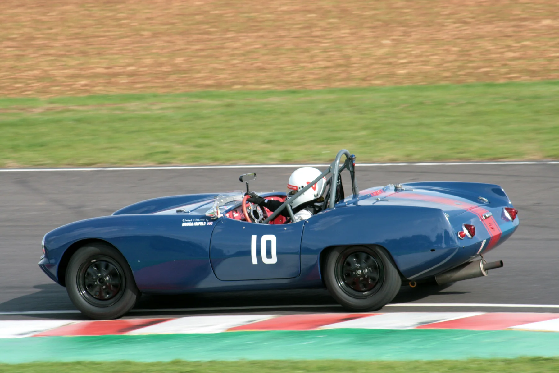 Mandie Hadfield's Elva courier took 24th Photo - John Turner