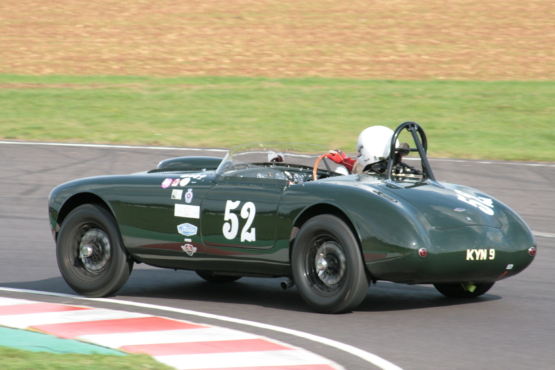 Anthony Gallliers-Pratt in his Frazer Nash Targa Florio Photo - John Turner