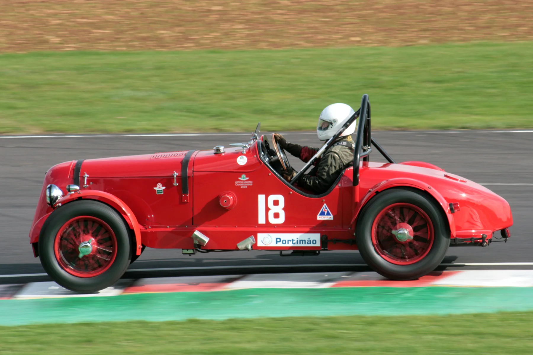 Peter Dubsky (Aston Martin 15/98) Photo - John Turner
