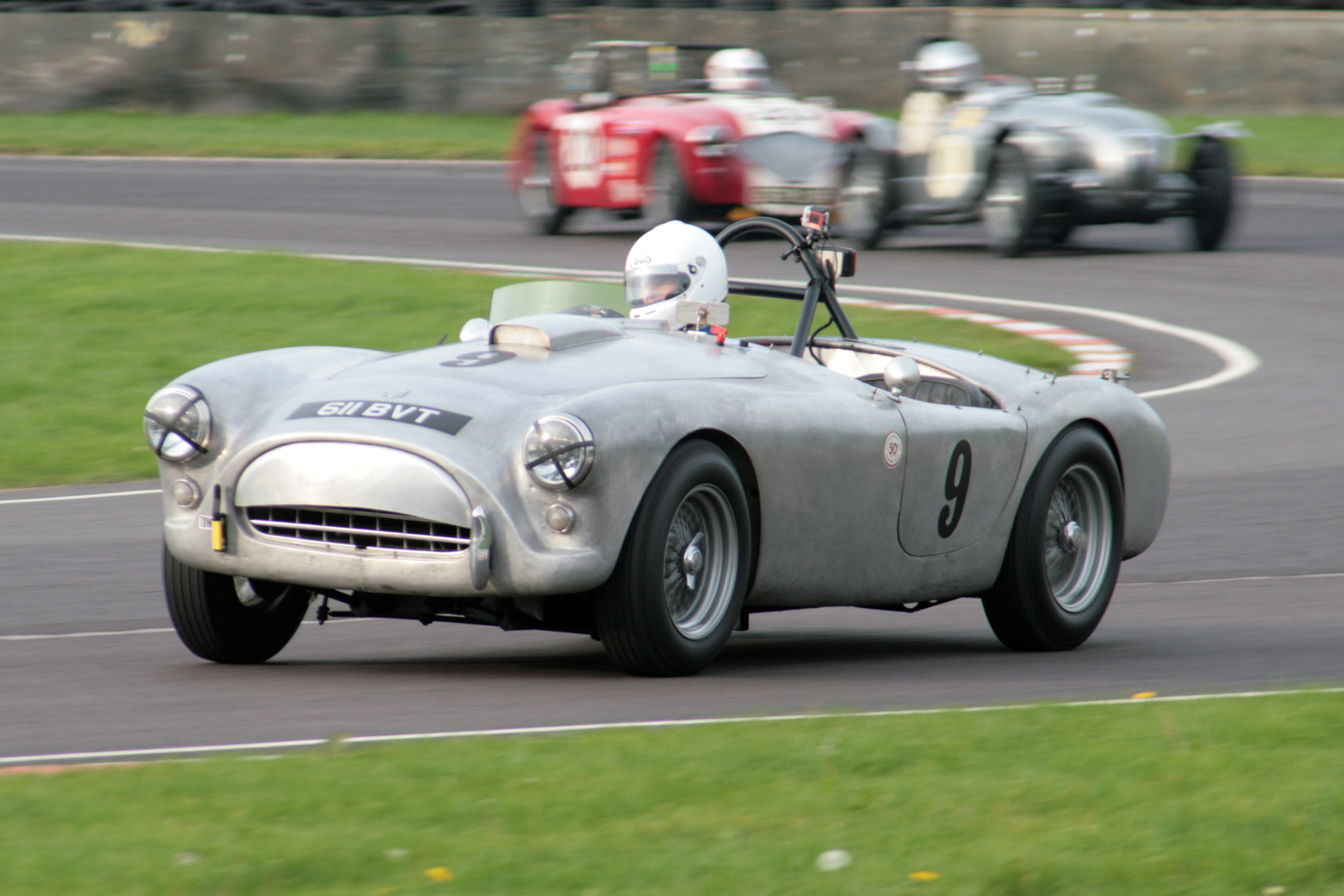 I can't see the red gloves (!) but I think this is Andy Shepherd, rather than his son, Ted, with whom he shared the AC Ace to finish an excellent 6th. Photo - John Turner