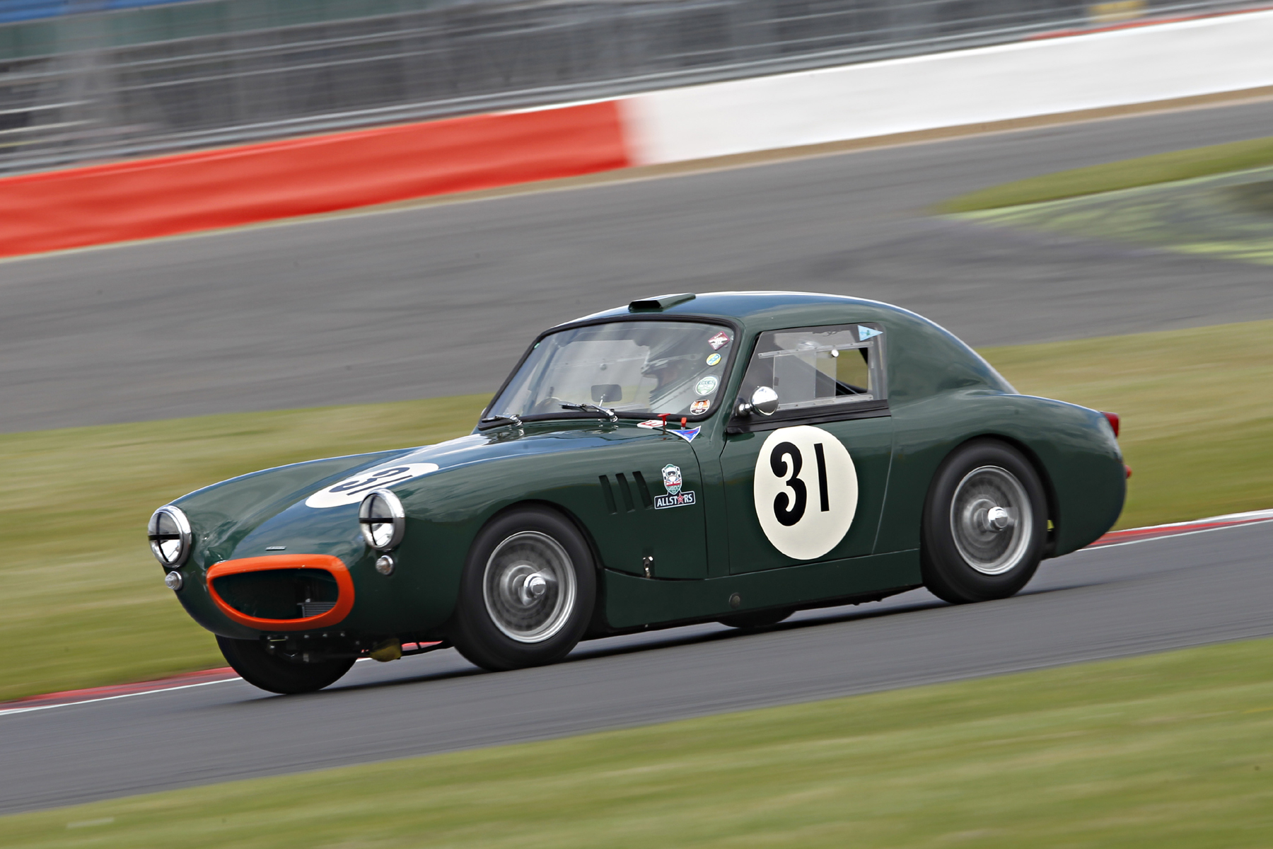 Ian Burford qualified 4th but nearly didn't make the start due to Alternator problems Photo - Mick Walker