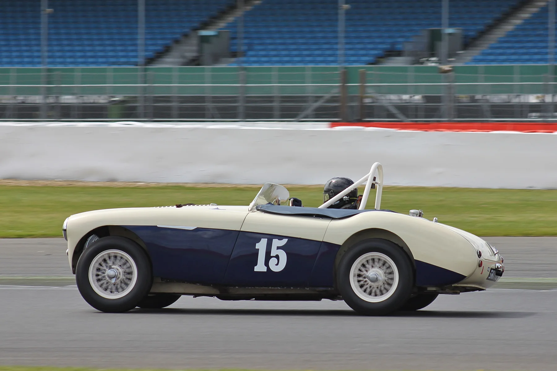 Paul Griffin brought his Austin Healey 100S home 8th Photo - Bob Bull, Tripos m,edia;
