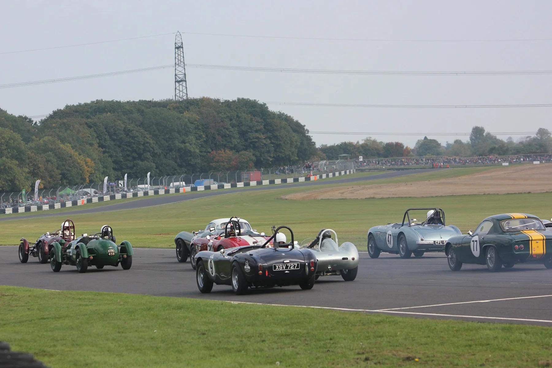 Off the start, John Ure grabs the lead in the Cooper Bristol Photo - Pat Arculus, Tripos Media