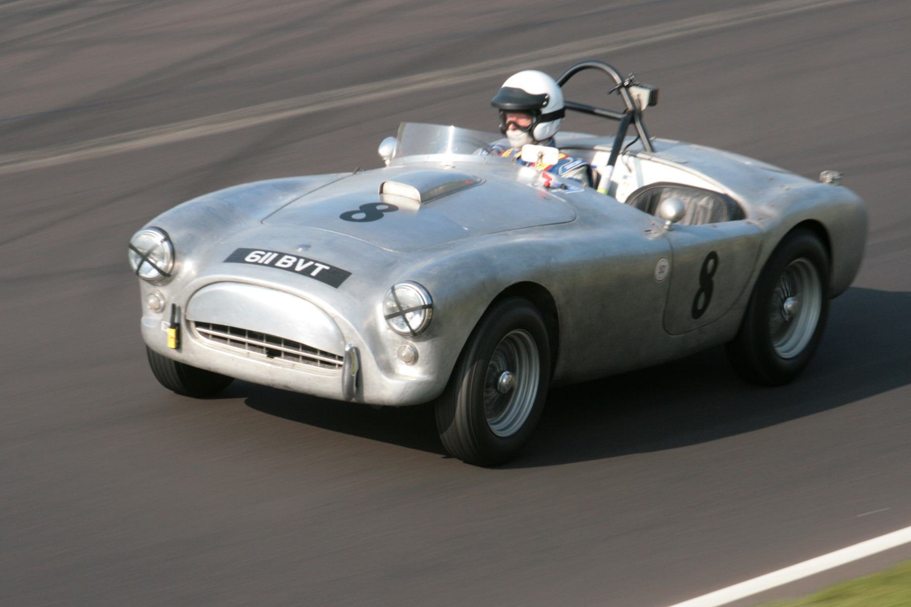 Andy Shepherd drove a splendid race in the Ac Ace Bristol Photo - John Turner